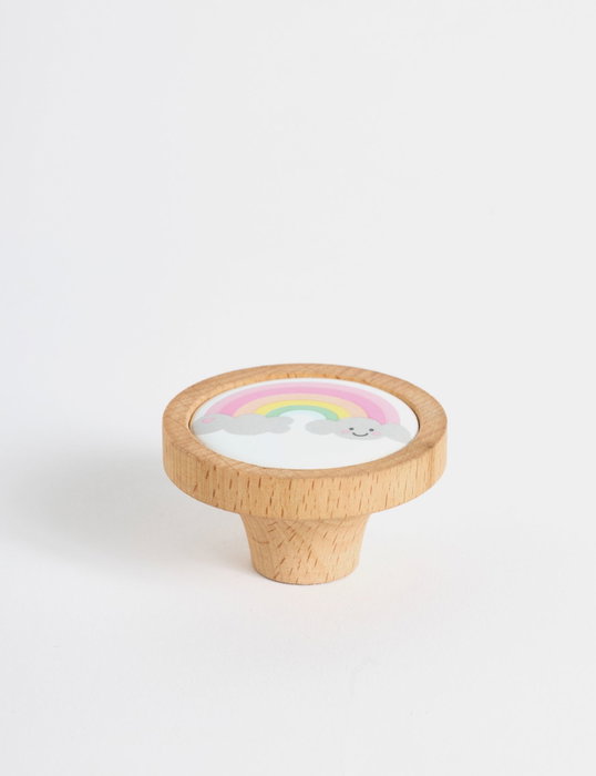 Aberto Design Manija Decorativa Rainbow Multicolor Aberto Design Manija Decorativa Rainbow Multicolor